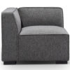 Soft Cube Modern grey sofa - Modular Corner Seat Module