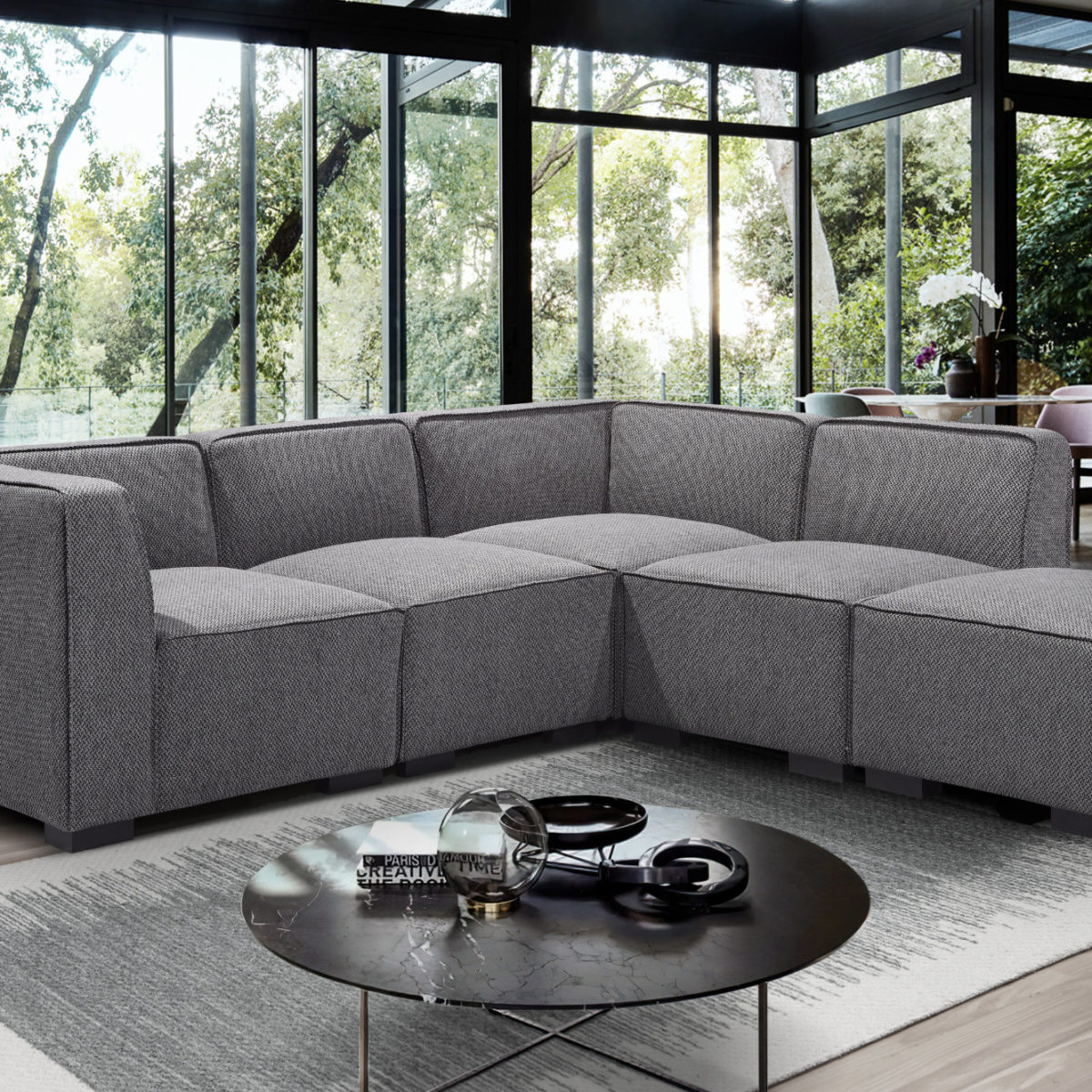 Single piece sectional sofa sale