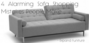 shopping for a sofa bed