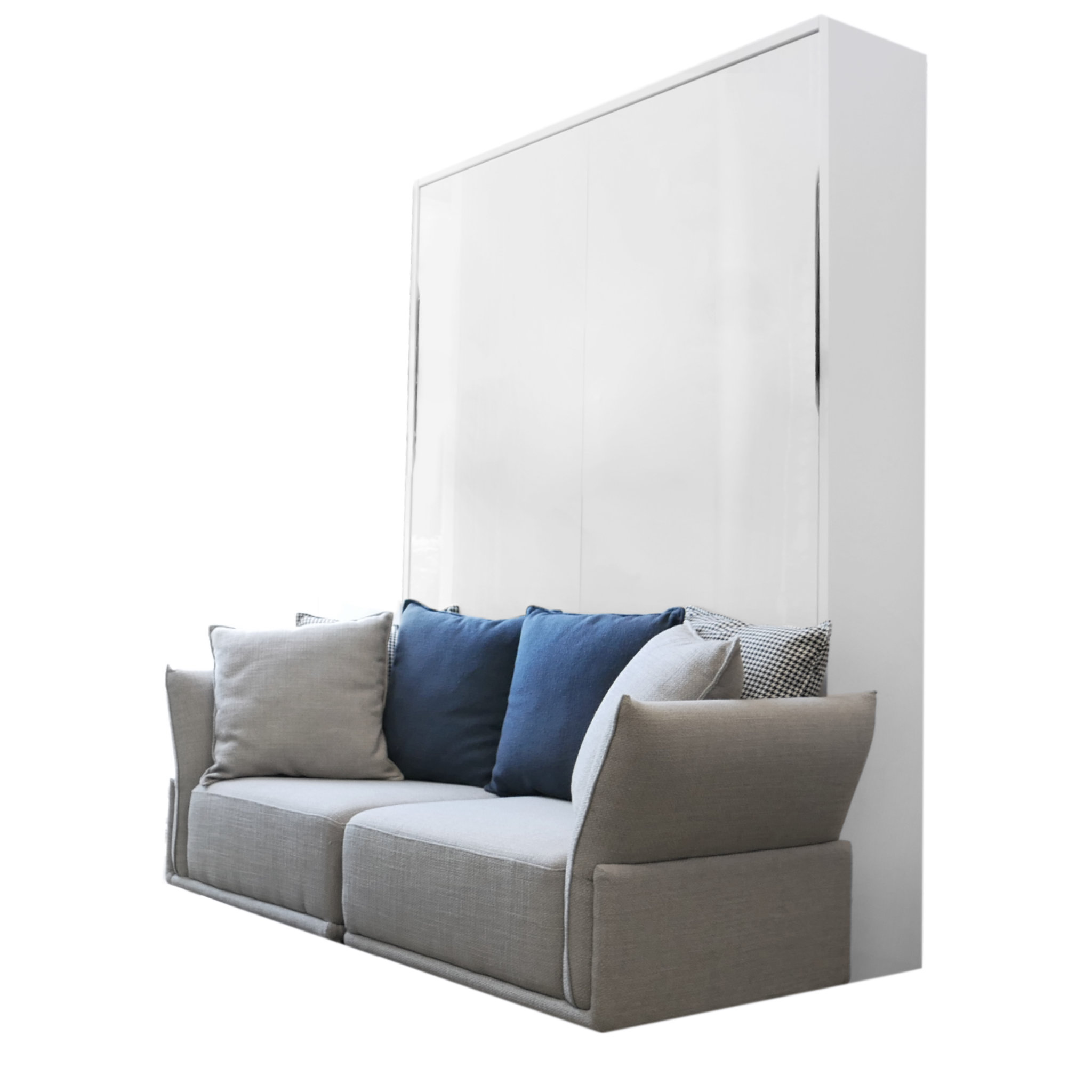 Reorganiseren Latijns Afkorten MurphySofa Stratus: Queen 2 seat sofa wall bed - Expand Furniture - Folding  Tables, Smarter Wall Beds, Space Savers