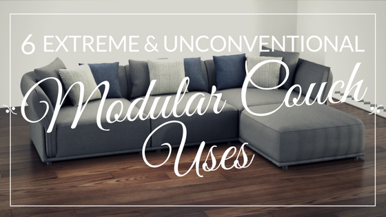 6 extreme and unconventional modular couch uses