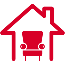 home-interior-symbol-of-a-single-sofa-in-a-house-outline
