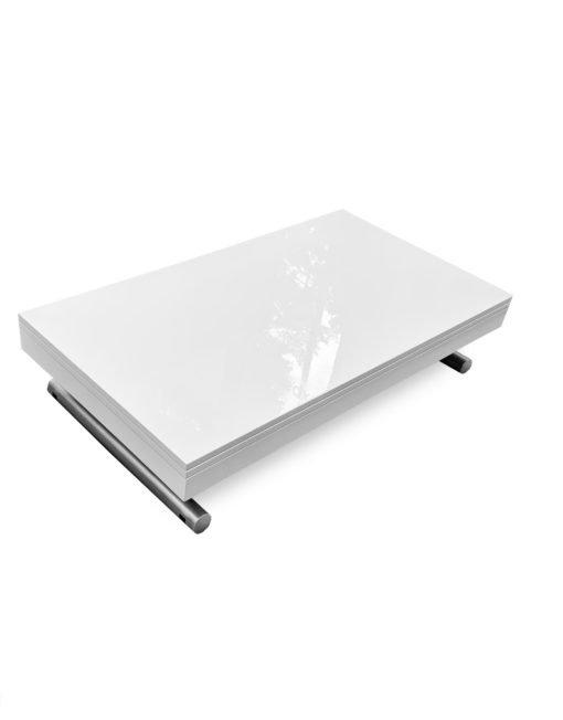 Alzare-white-gloss-coffee-table-transformer-doppio-with-hidden-mechanism