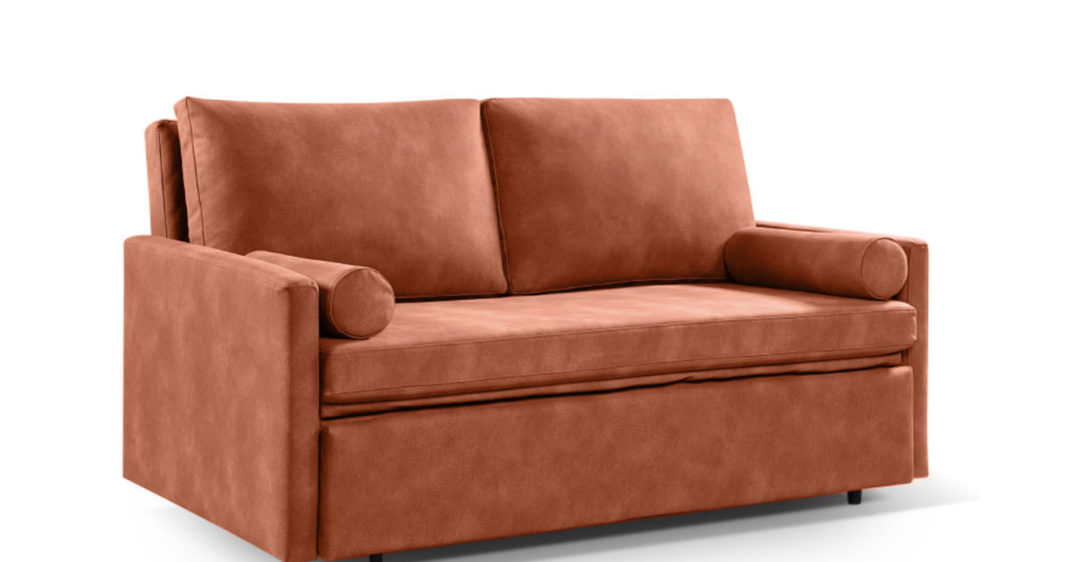 Harmony Sofa Bed Queen Eco Leather, How To Fix A Bent Sofa Bed Frame
