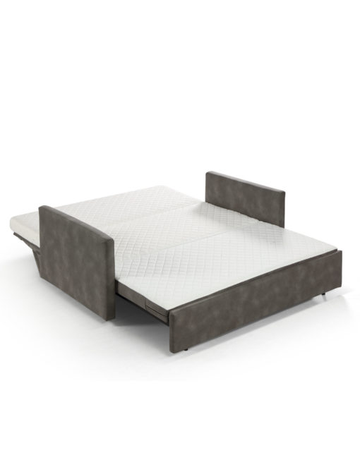 Harmony-2-queen-eco-leather-Coastal-grey-sleeper-sofa-opened-as-a-bed