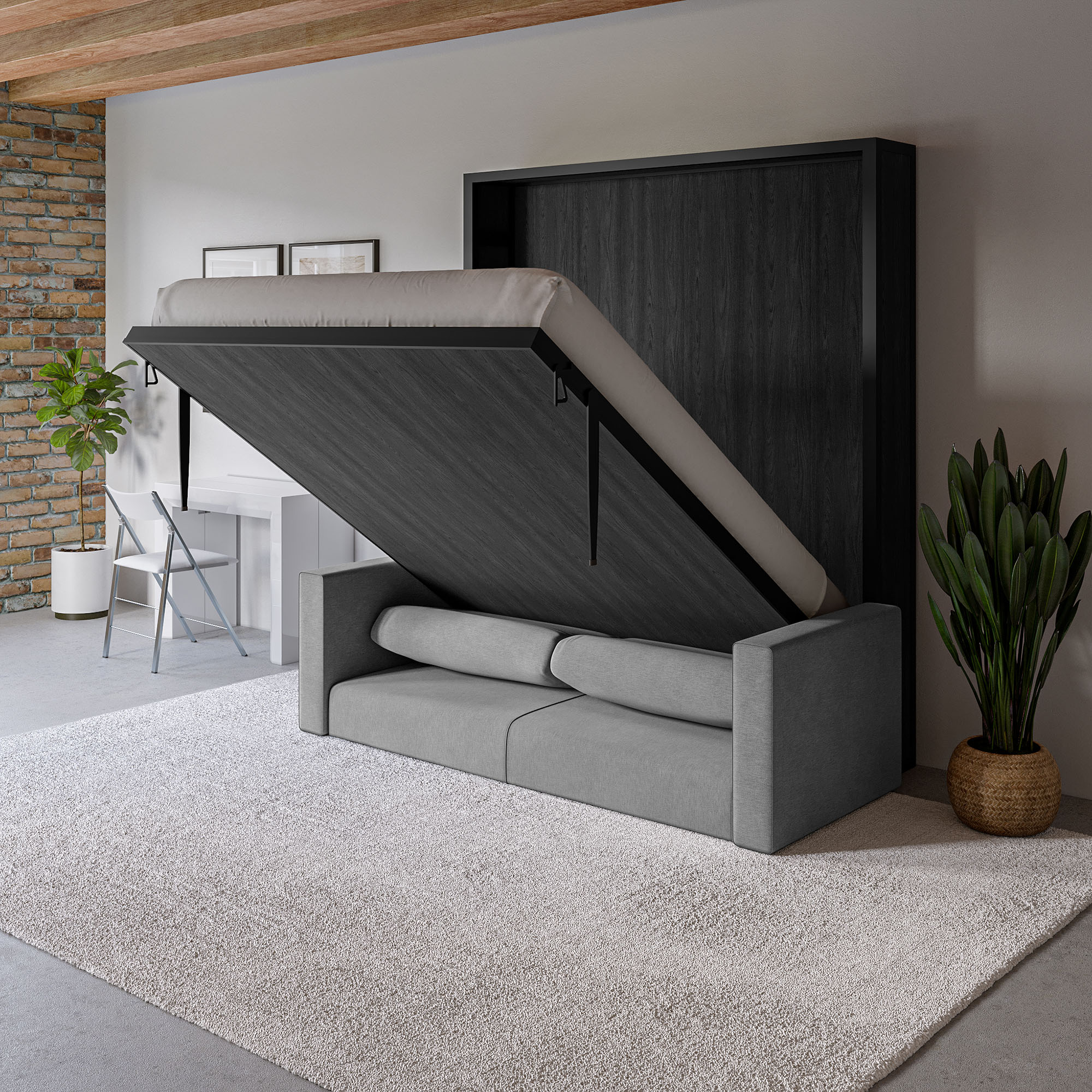 Compatto – Freestanding Wall Bed Sofa - Expand Furniture - Folding Tables,  Smarter Wall Beds, Space Savers