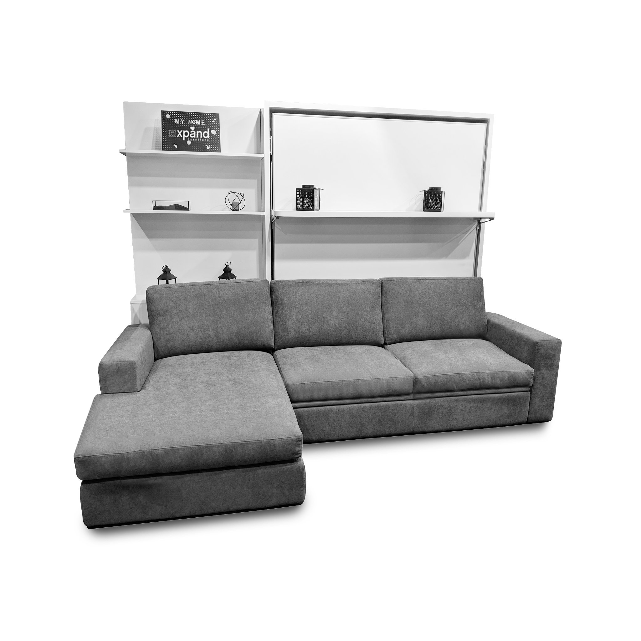 Compatto – Freestanding Wall Bed Sofa - Expand Furniture - Folding