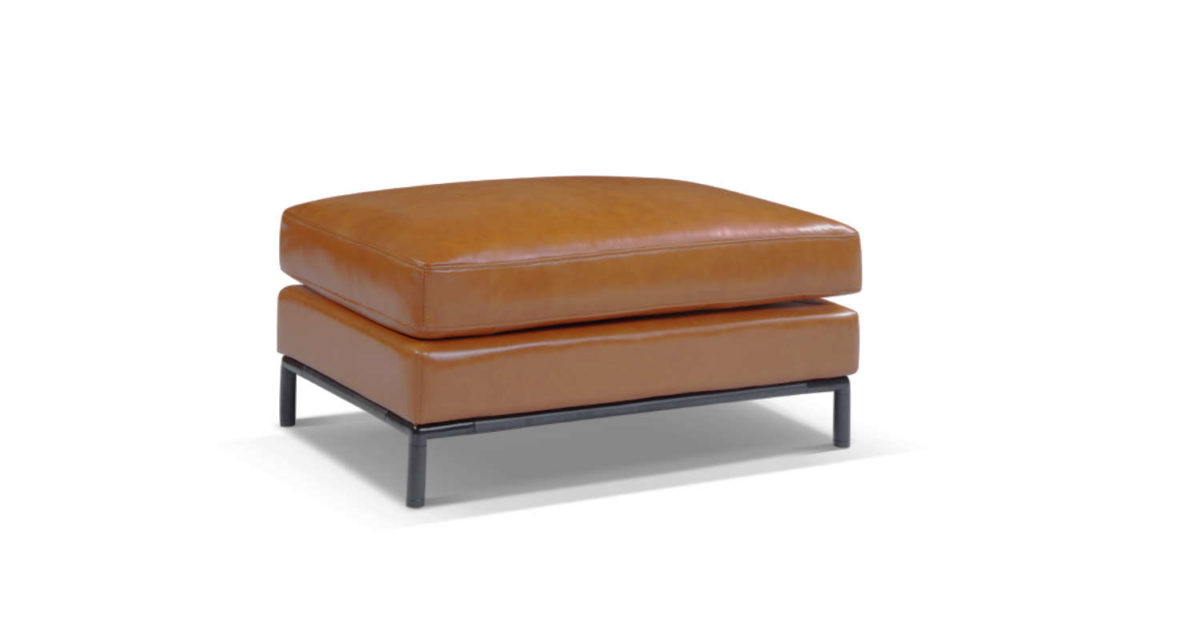 Migliore: Mini Leather Ottoman (US Only) - Expand Furniture - Folding ...