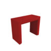 Junior-Giant-revolution-in-glossy-red-paint-console-extending-dinner-table-can-seat-12