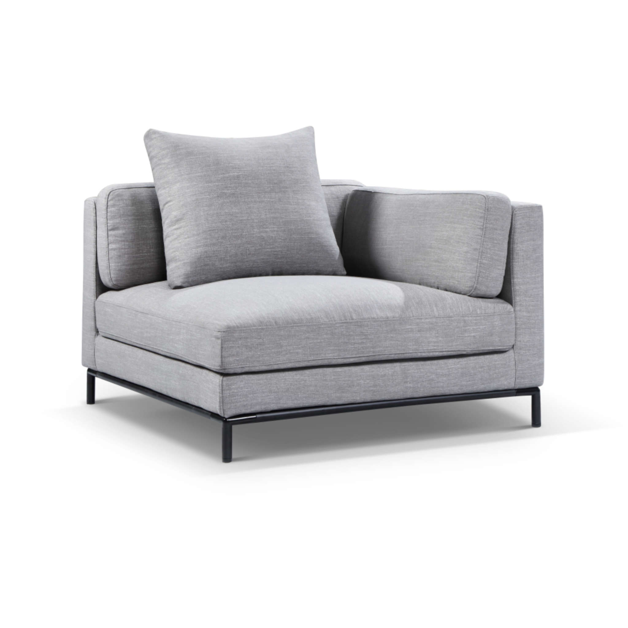Migliore Corner Sofa Module Expand, Small Corner Leather Chair