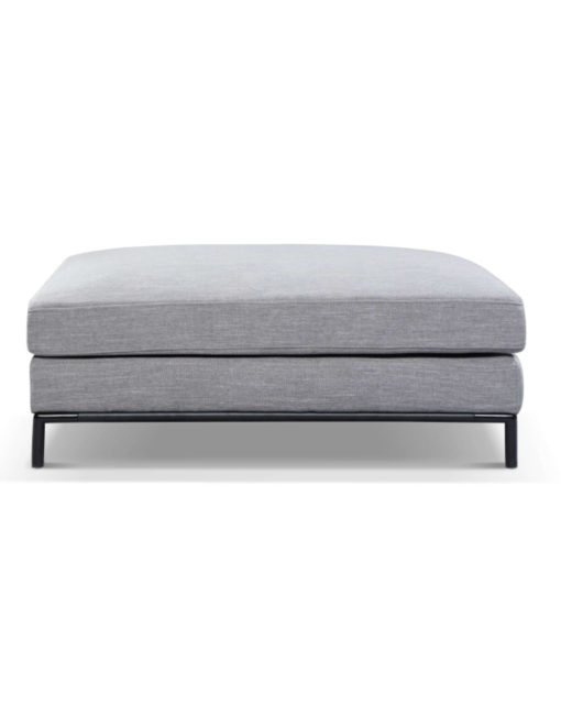 Migliore-Modular sofa ottoman in iron grey