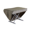 Outdoor-box-coffee-table-in-grey-panel-with-silver-legs-patio-extending-coffee-table
