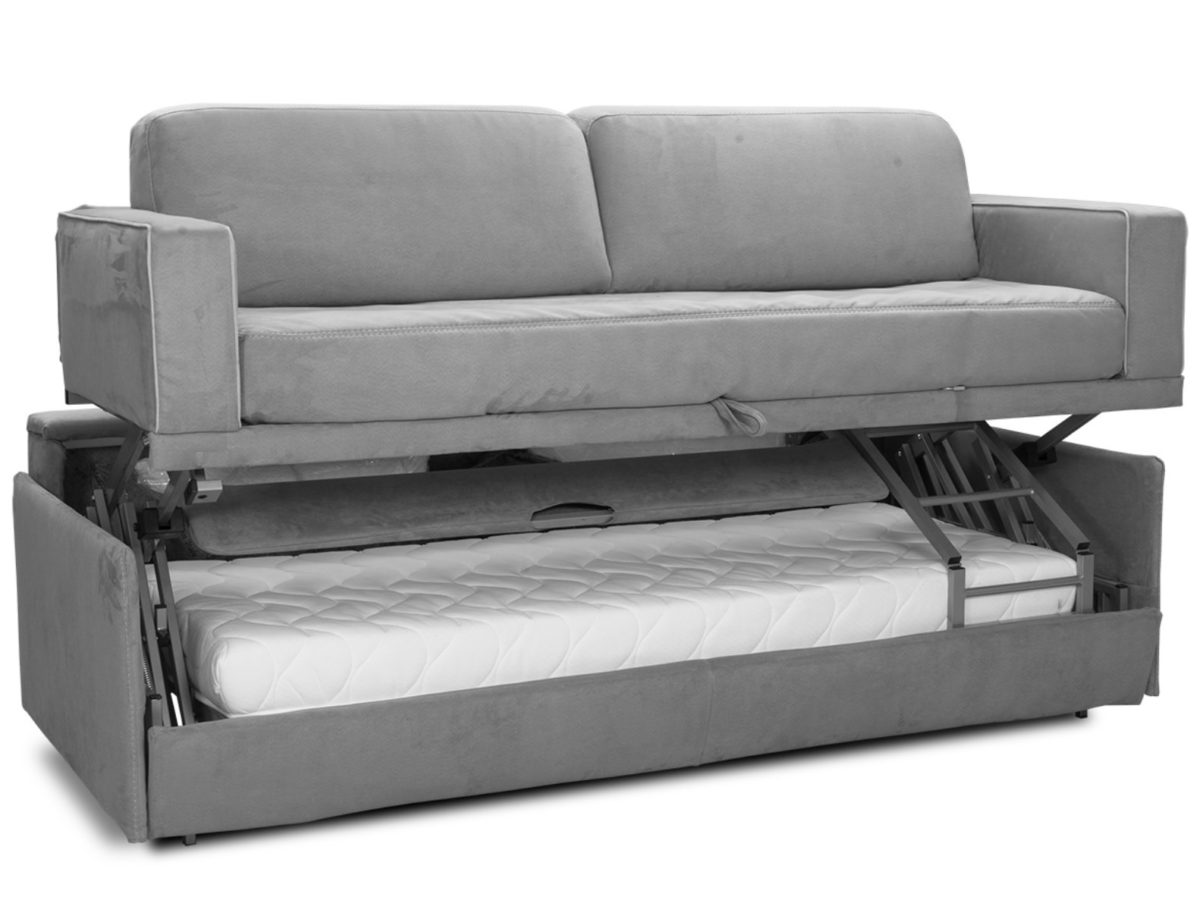 Bunk Bed Couch Transformer, Bunk Bed With Pull Out Couch