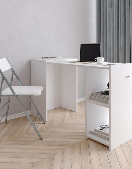 Cove - Extendable transforming Office Desk expanded