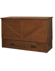 Cabinet Murphy Chest Bed Credenza in Barn Warm Wood - Expand Furniture