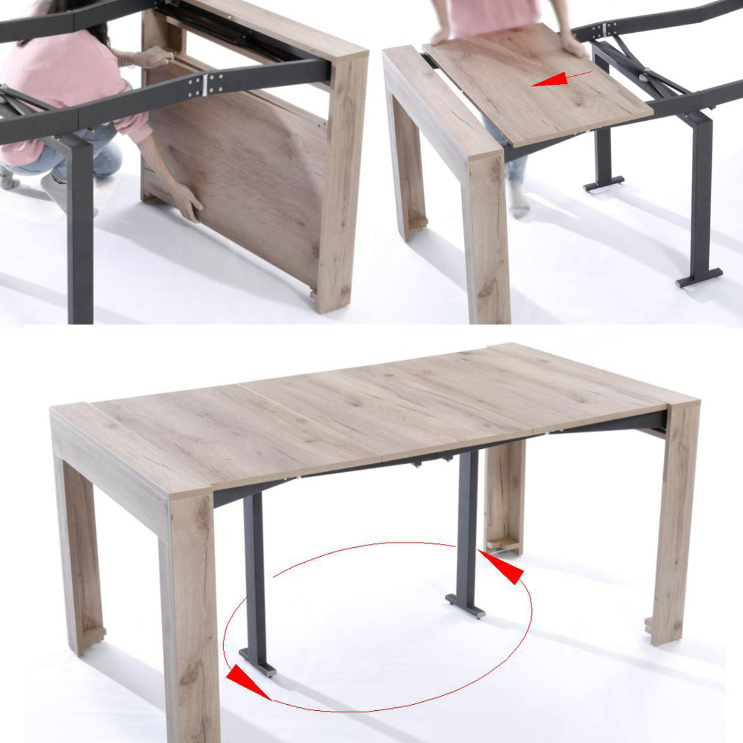 Expanda table extended with self storing extensions added to expand