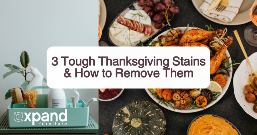 3 Tough Thanksgiving Stains and How to Remove Them