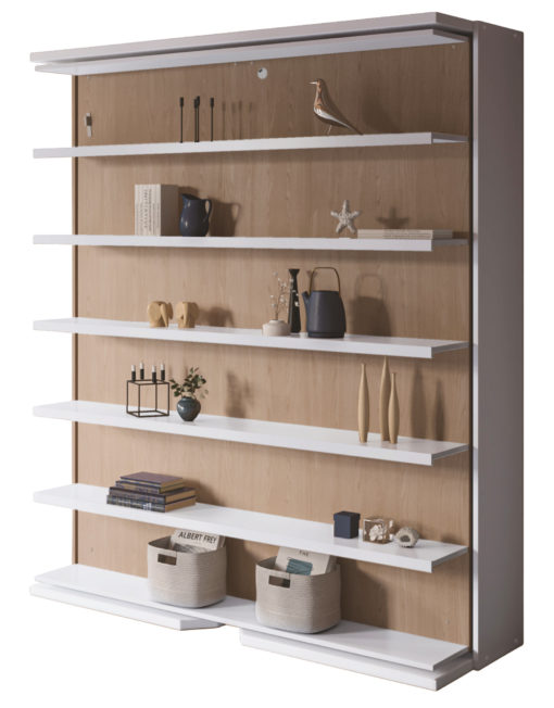 Compatto shelf model white with d1d2 rf BF